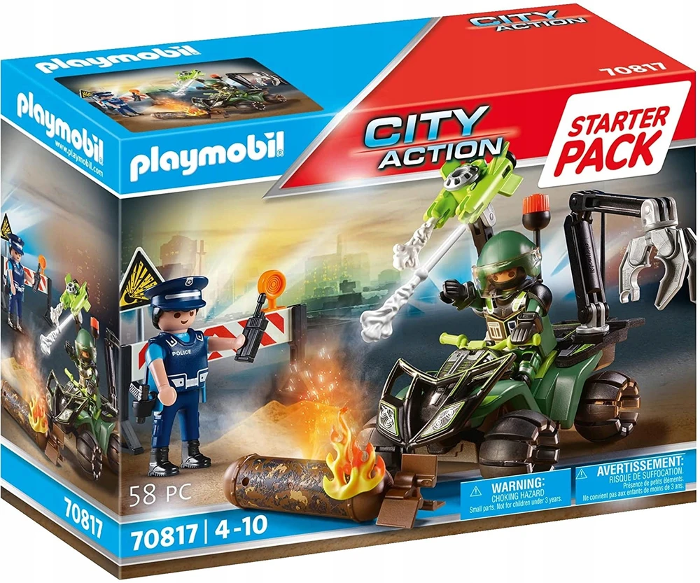 70817 PLAYMOBIL® City Life, Policininkų gyvenimas