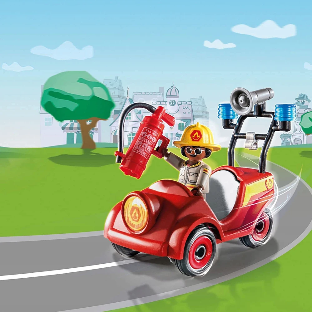 70828 PLAYMOBIL, D.O.C. Ugniagesių gelbėjimo mini automobilis