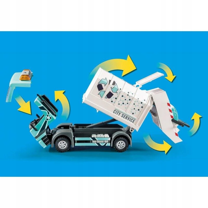 70885 Playmobil, šiukšliavėžis