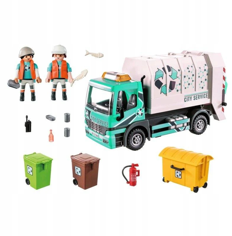 70885 Playmobil, šiukšliavėžis