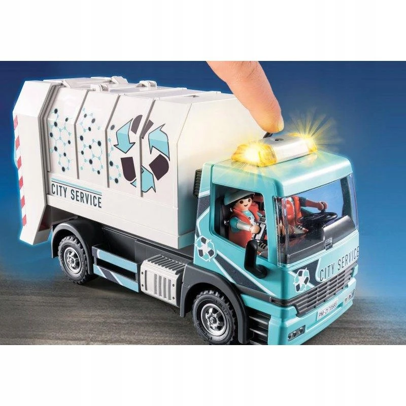 70885 Playmobil, šiukšliavėžis