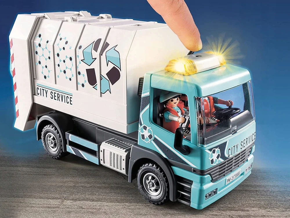 70885 Playmobil, šiukšliavėžis