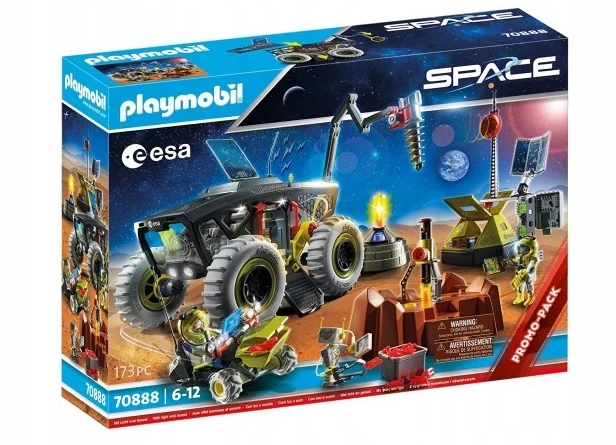 Žaislų Rinkinys - Playmobil 70888 Marsiečių Ekspedicija Su Transporto Priemonėmis, Astronautais, Kosmoso Tyrinėjimu, Daugiaspalvis