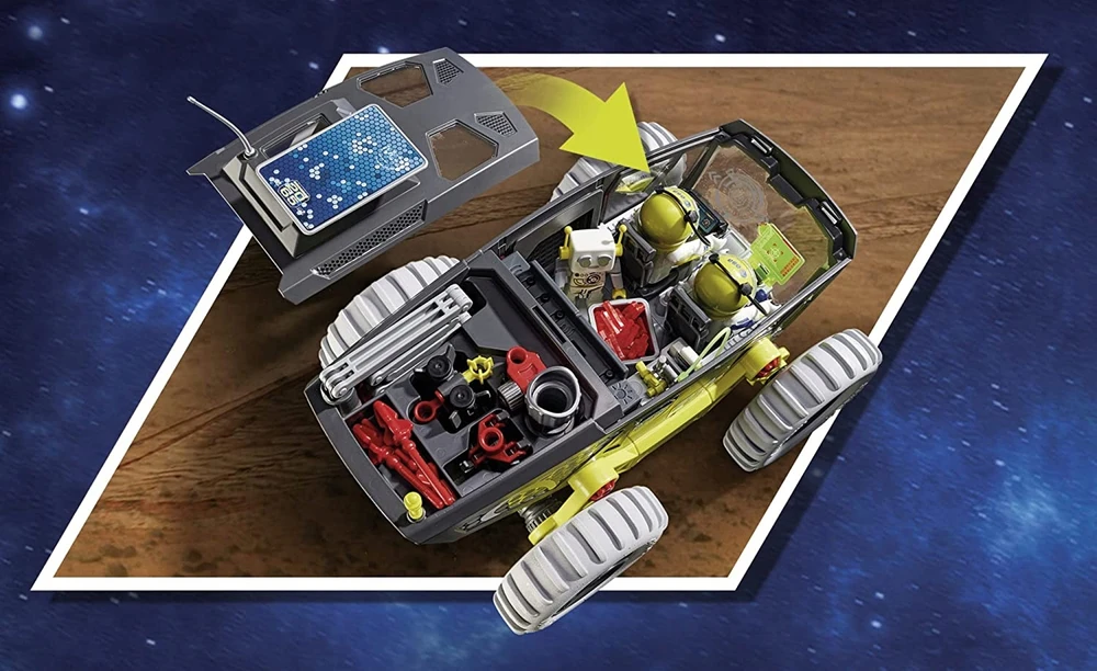 Žaislų Rinkinys - Playmobil 70888 Marsiečių Ekspedicija Su Transporto Priemonėmis, Astronautais, Kosmoso Tyrinėjimu, Daugiaspalvis