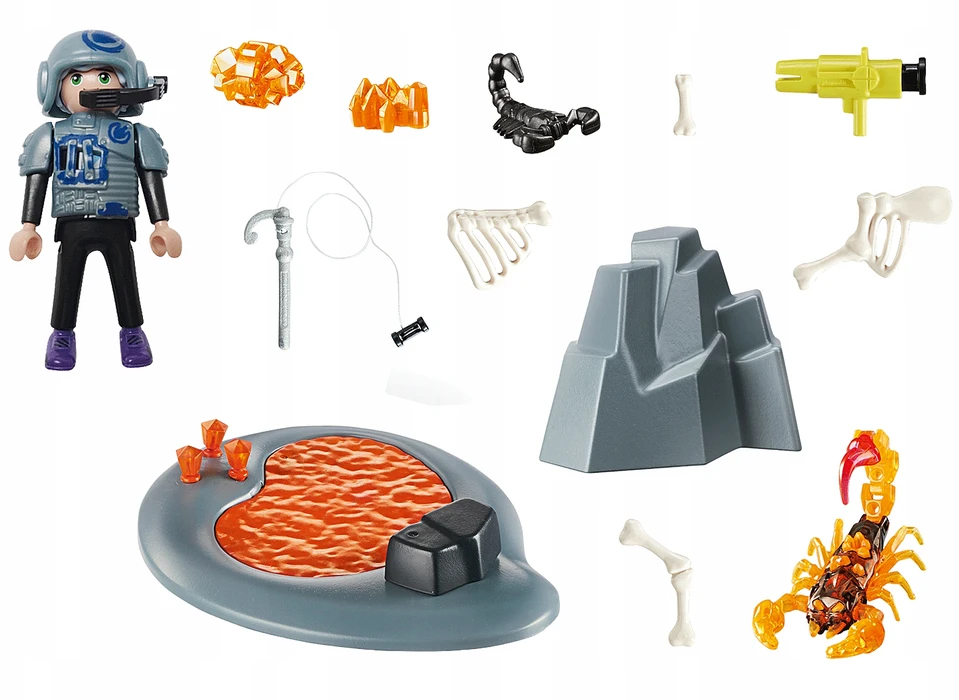 70909 PLAYMOBIL, Starter Pack Dino Rise: Fire Scorpion