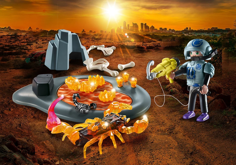 70909 PLAYMOBIL, Starter Pack Dino Rise: Fire Scorpion