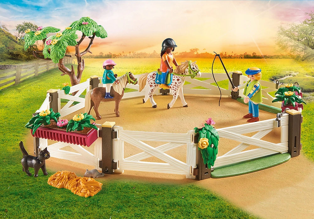 70995 PLAYMOBIL® Country, Jodinėjimo mokyklos komplektas