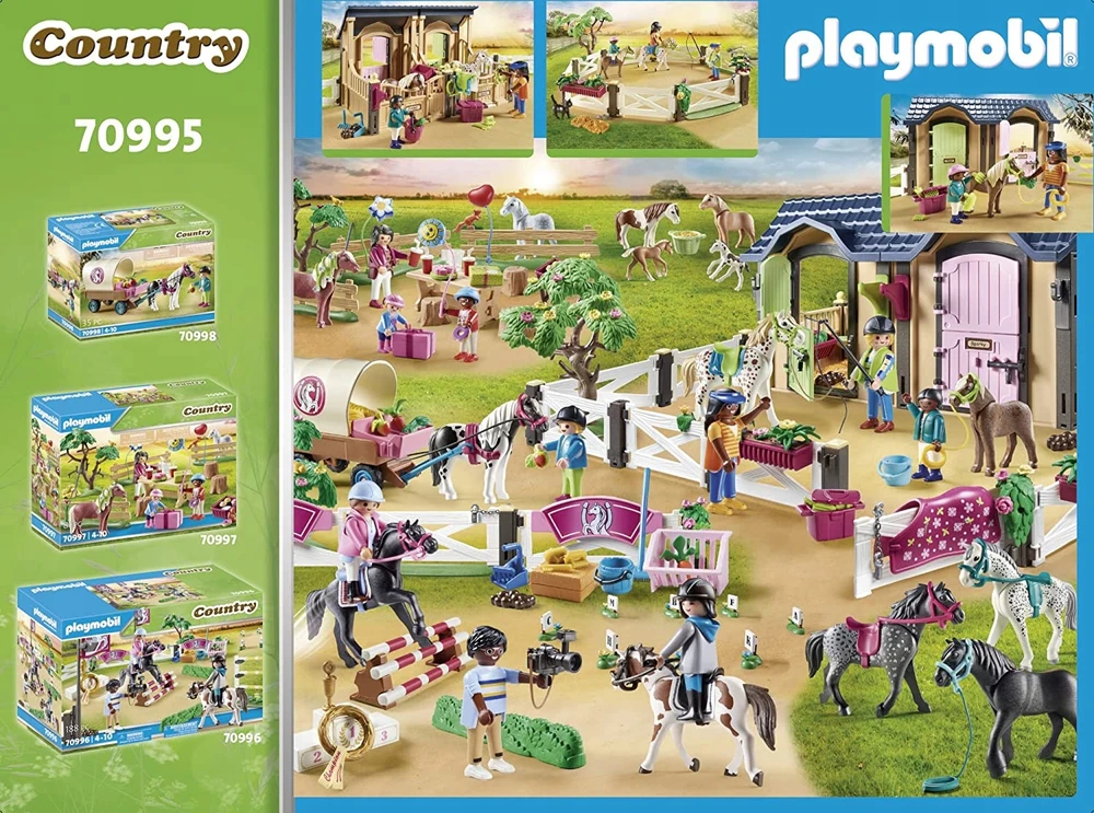 70995 PLAYMOBIL® Country, Jodinėjimo mokyklos komplektas