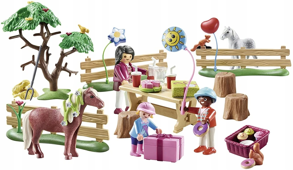 70997 PLAYMOBIL® Country, Vaikų gimtadienis ponių fermoje