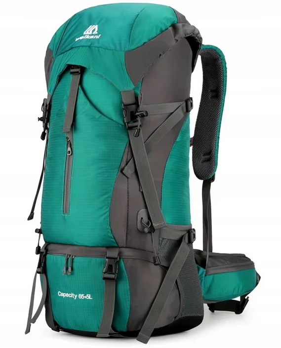 70L Didelė Trekking kuprinė + užvalkalas