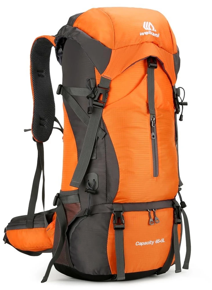 70L Didelė Trekking kuprinė + užvalkalas