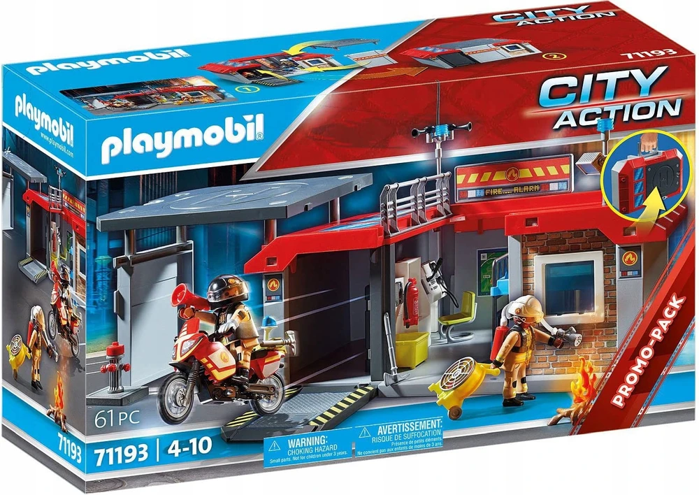 71193 PLAYMOBIL® City Action, Transportuojama gaisrinė