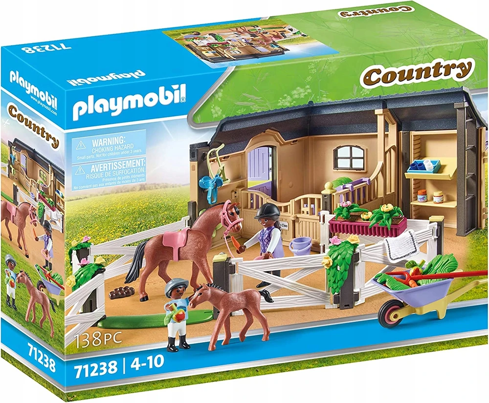 71238 PLAYMOBIL® Country, Užmiesčio jojimo arklidė