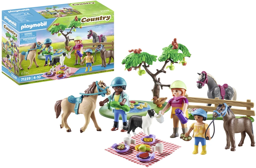 71239 PLAYMOBIL® Country, kaimo iškyla su žirgais