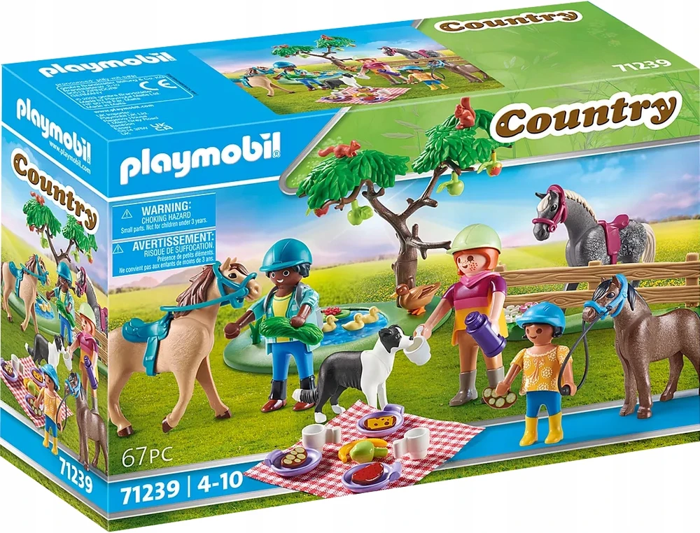 71239 PLAYMOBIL® Country, kaimo iškyla su žirgais