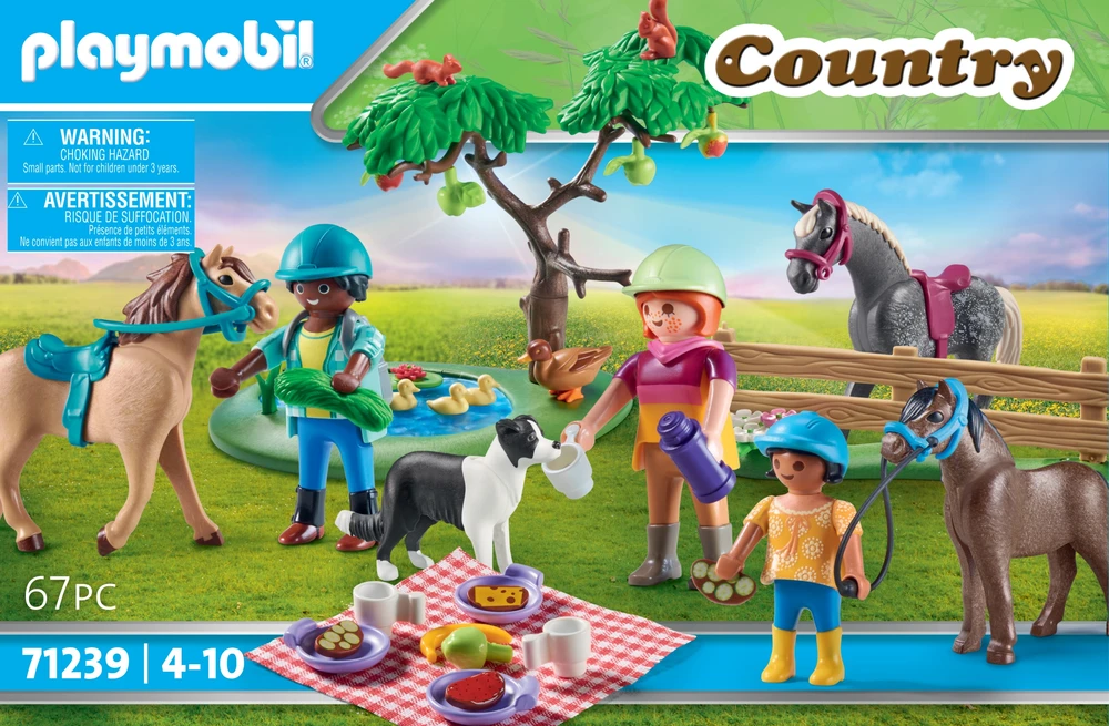 71239 PLAYMOBIL® Country, kaimo iškyla su žirgais
