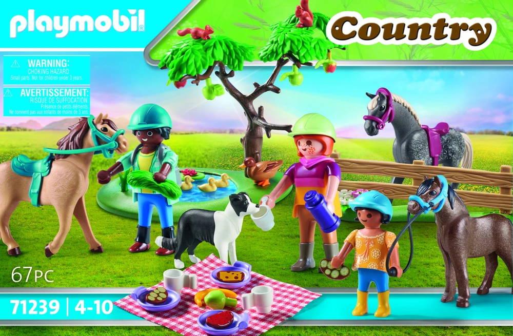 71239 PLAYMOBIL® Country, kaimo iškyla su žirgais