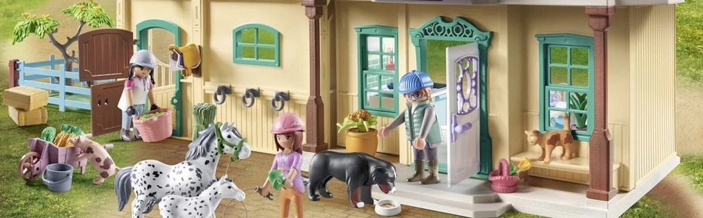 Konstrukt. Playmobil tiekimas. Laikas su Ellie ir Sawd. 71358