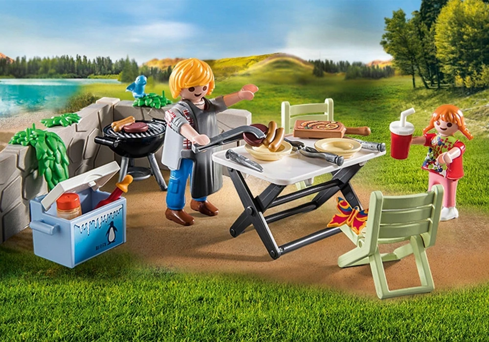 Konstruktorius Playmobil Family Barbecue 71427, plastikas
