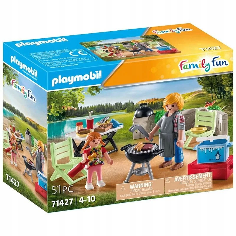 Konstruktorius Playmobil Family Barbecue 71427, plastikas