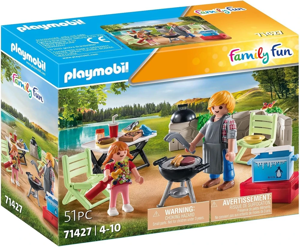 Konstruktorius Playmobil Family Barbecue 71427, plastikas