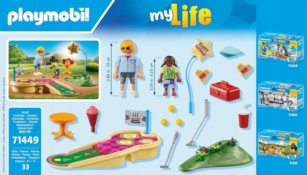 71449 PLAYMOBIL® myLife, mini golfas