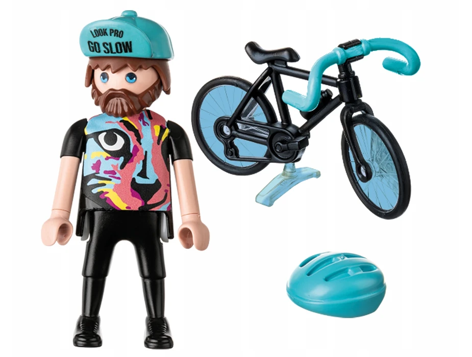PLAYMOBIL SPECIAL PLUS Dviratininkas Paul 71478