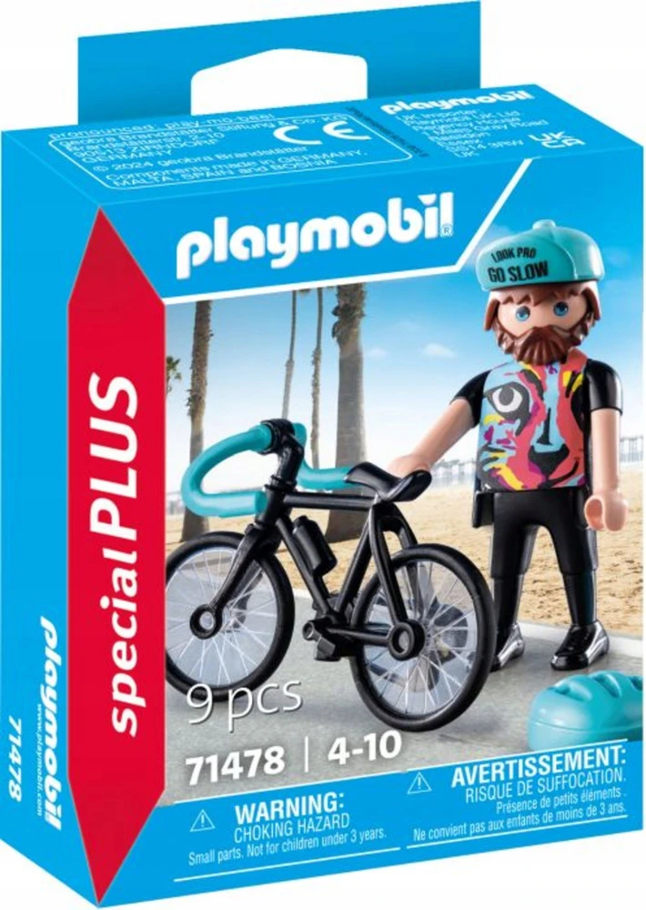 PLAYMOBIL SPECIAL PLUS Dviratininkas Paul 71478