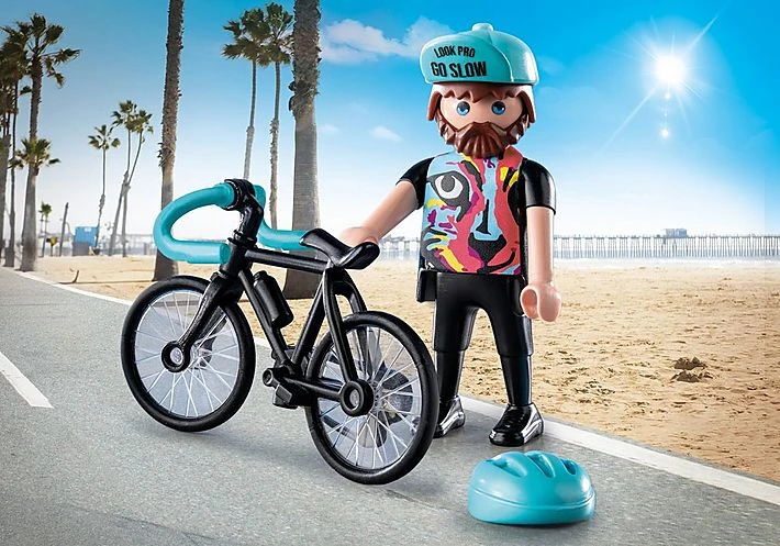 PLAYMOBIL SPECIAL PLUS Dviratininkas Paul 71478