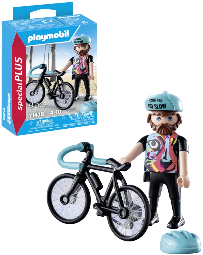 PLAYMOBIL SPECIAL PLUS Dviratininkas Paul 71478