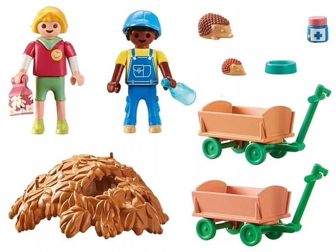 71512 PLAYMOBIL® myLife, ežiukų prižiūrėtojai