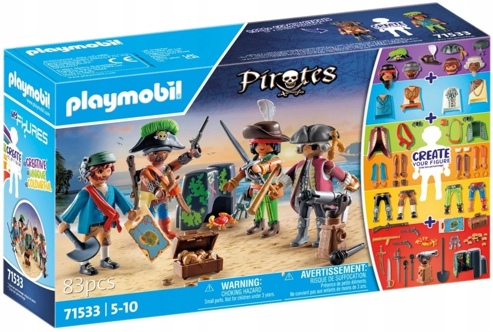 PLAYMOBIL PIRATES Piratų figūrėlės 71533