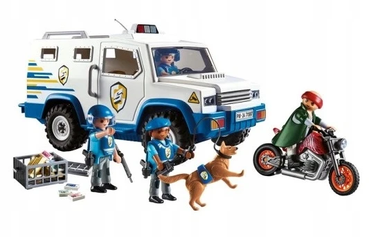 Playmobil Action Heroes 71597 Money Transporter