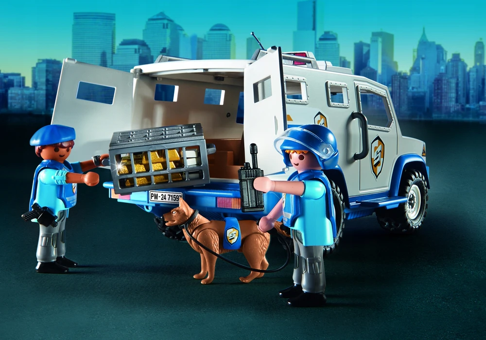Playmobil Action Heroes 71597 Money Transporter