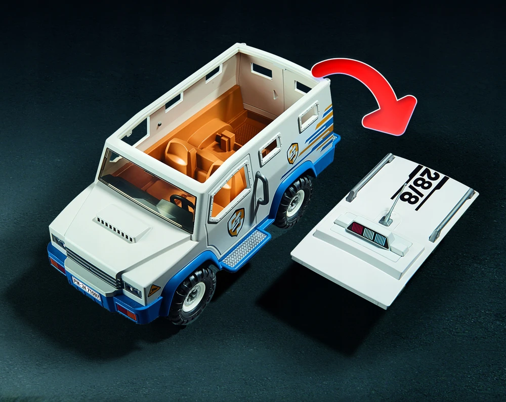 Playmobil Action Heroes 71597 Money Transporter