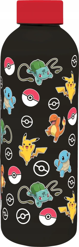 800ml Pokemon 3D butelis iš plieno PK00043 - Kids Euroswan