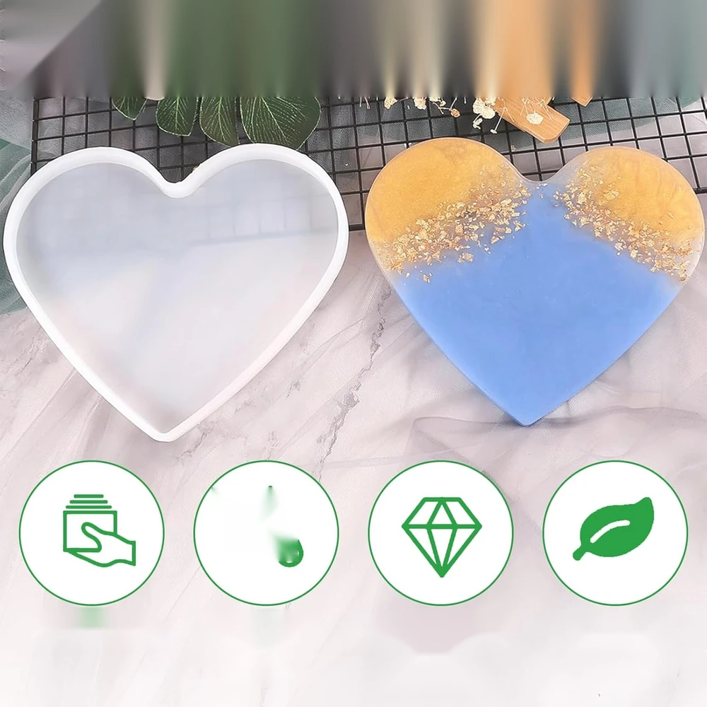 9 VIENŲ SILIKONINIŲ LIETŲ RINKINYS DĖKLŲ IR STOVĖLIŲ DIY DERVAI