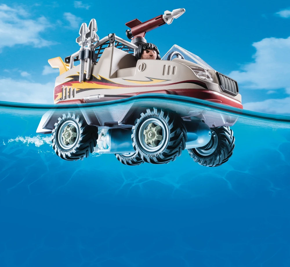 PLAYMOBIL CITY ACTION Sunkvežimis amfibija, 9364