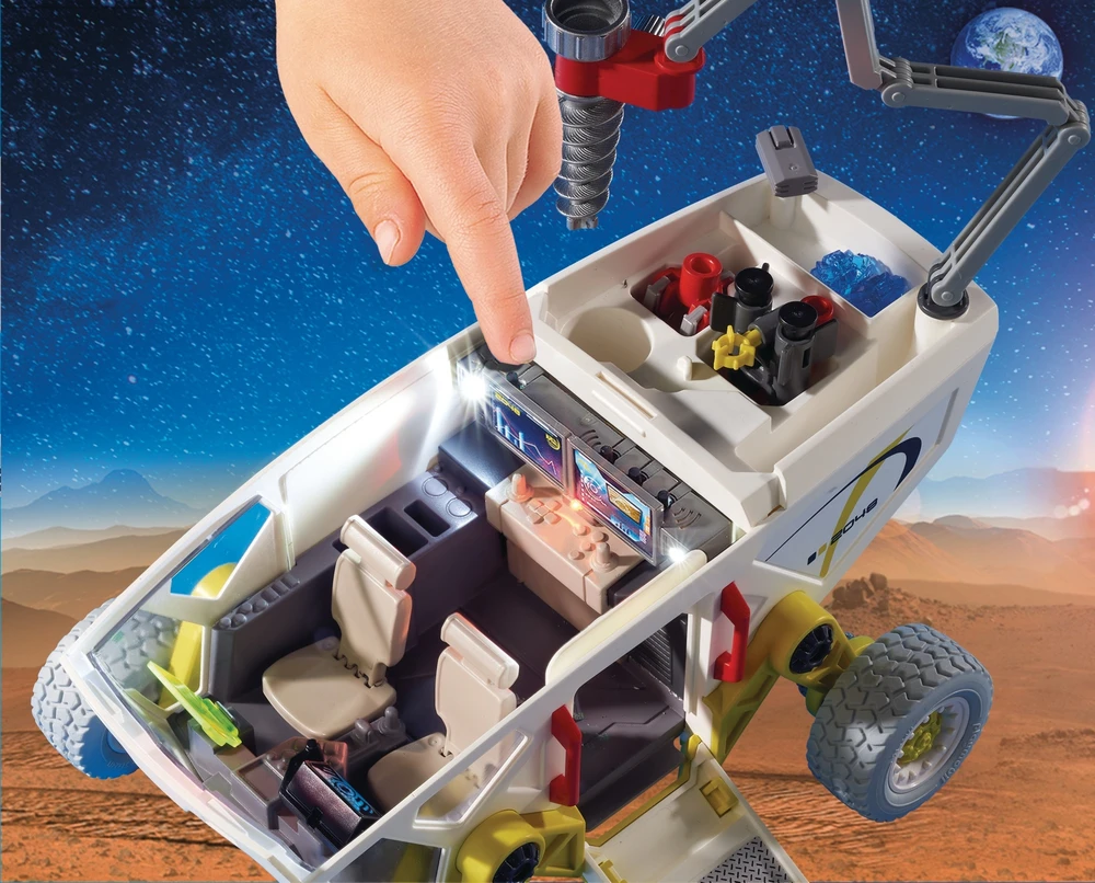 PLAYMOBIL SPACE Marso tyrimų transporto priemonė, 9489