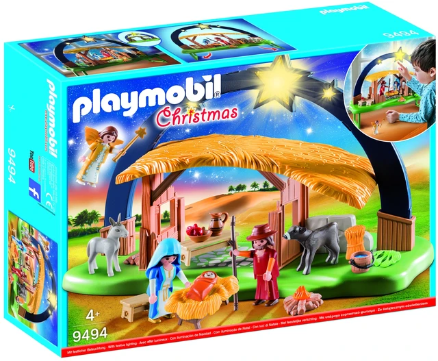„Playmobil Christmas 9494“ prakartėlė su lemputėmis