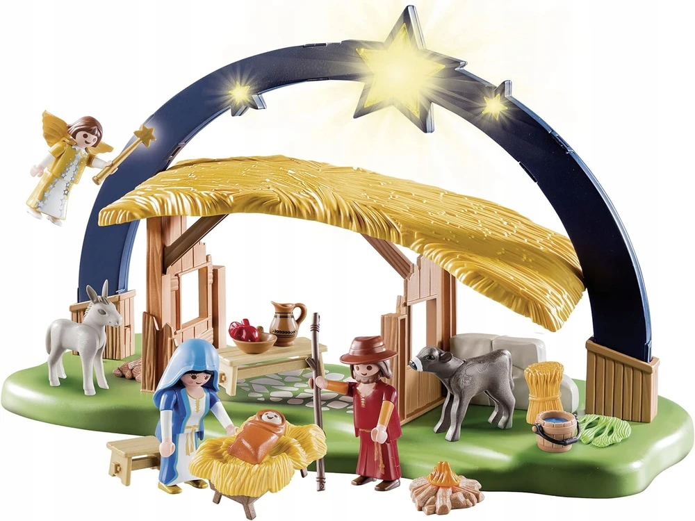 „Playmobil Christmas 9494“ prakartėlė su lemputėmis