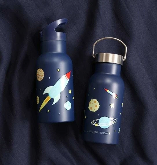 A Little Lovely Allc Nerūdijančio plieno gertuvė Kosmosas, 350ml