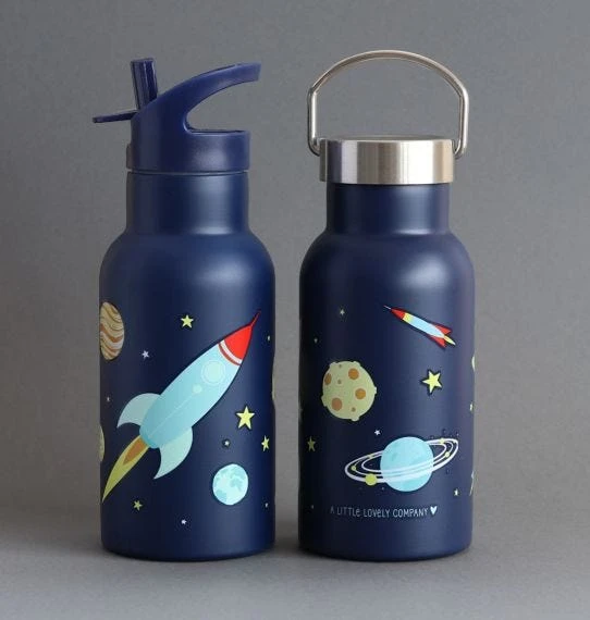 A Little Lovely Allc Nerūdijančio plieno gertuvė Kosmosas, 350ml