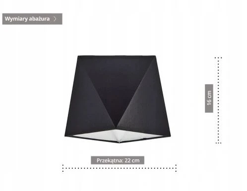 A-R Lampa Wisząca Plafon Żyrandol Diament Dla Dzieci Młodzieżowa Abażur Kolor
