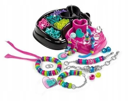 AAO Dovana 7 metų mergaitei PAPUOŠALŲ GAMYBOS RINKINYS Pasidaryk pats Apyrankės