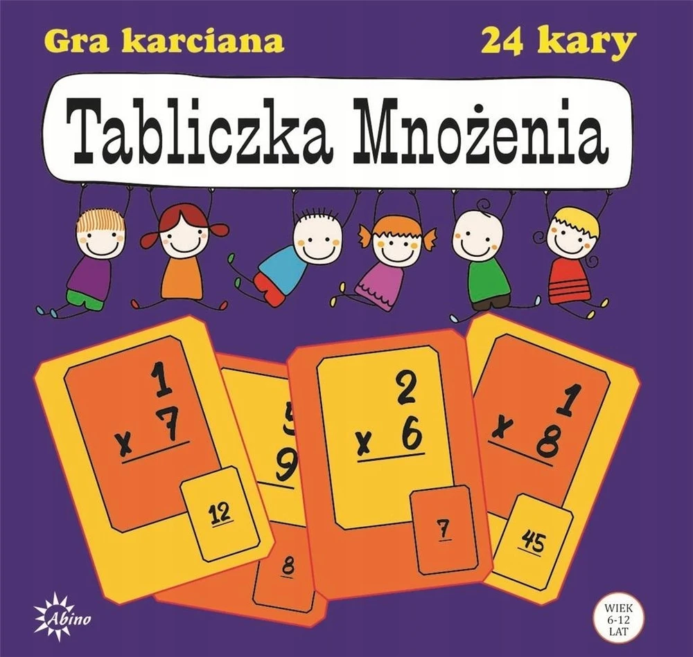 Abino daugybos lentelės