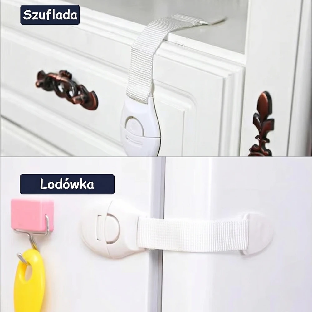ABM Spintelių apsauga, baldinė spyna, šaldytuvas, orkaitė, 10 vnt
