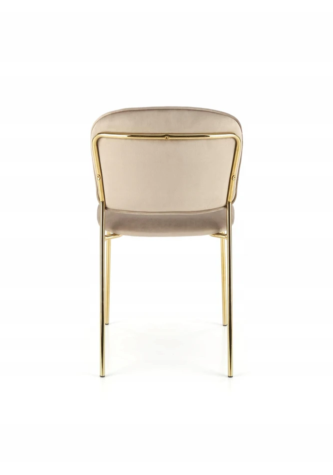 About Your Home AMARA Glamour kėdė rusvai gelsvas Velvet BLUVEL 40 / Auksinė – elegancija ir stilius