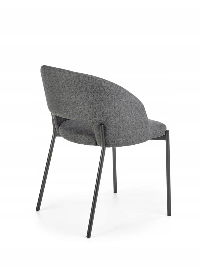 About Your Home GELSO pilka kibiro kėdė – subtili elegancija ir komfortas