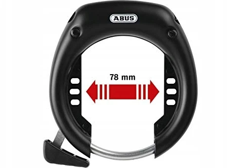 Abus 69088 sulankstoma dviračio spyna, juoda